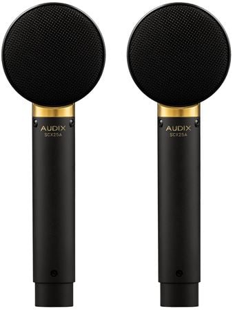 Audix SCX25A MP Large Diaphragm Condenser Microphones Matched Pair