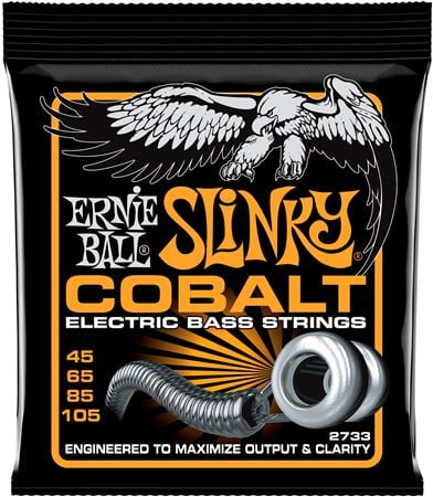 Ernie Ball P02733 Hybrid Slinky Cobalt Electric Bass Strings