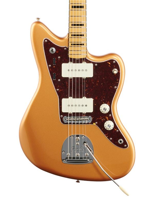 Fender Troy Van Leeuwen Jazzmaster Guitar Maple Neck Copper Age with Case