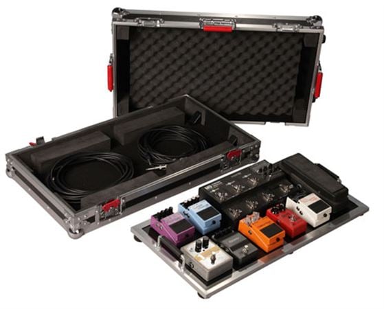 Gator GTOUR PEDALBOARD-LGW Large Pedalboard with Wheels