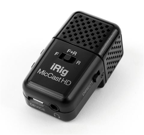 IK Multimedia iRig Mic Cast HD Recording Microphone for iOS