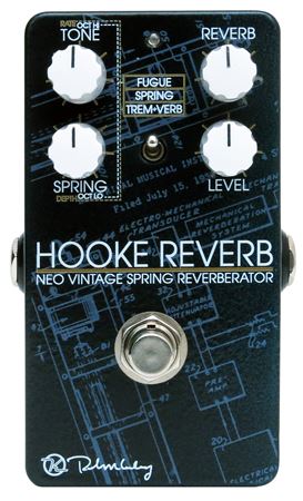 Keeley Hooke Spring Reverb Tremolo and Fugue Pedal