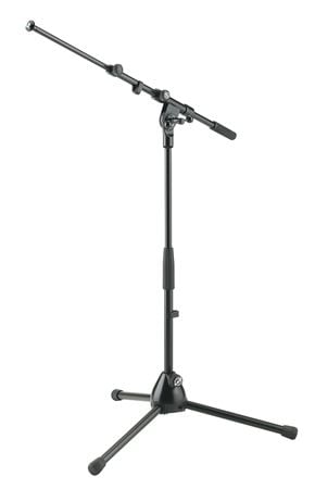 K&M KM25900 Low Telescopic Microphone Stand Soft Touch