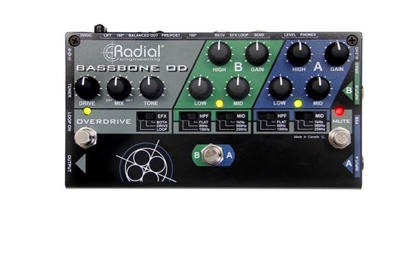 Radial BassBone OD Bass Preamp