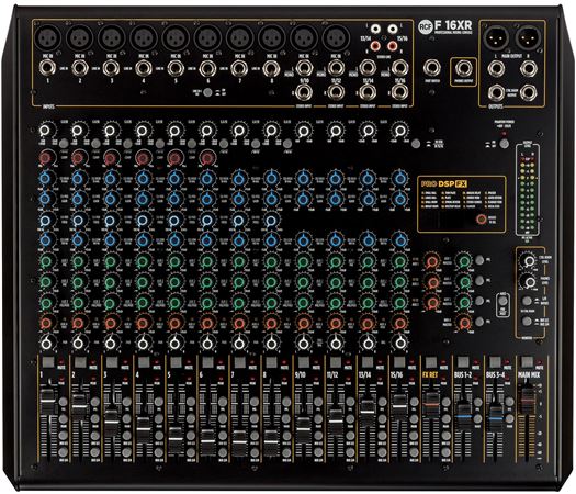 RCF F 16XR 16-Channel USB Mixer With Effects