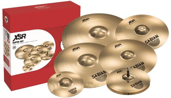 Sabian XSR5007SB Super Cymbal Set