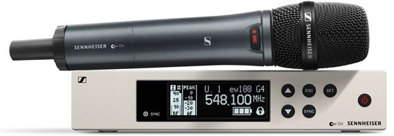 Sennheiser Evolution G4 100 Handheld 845S Vocal Wireless System
