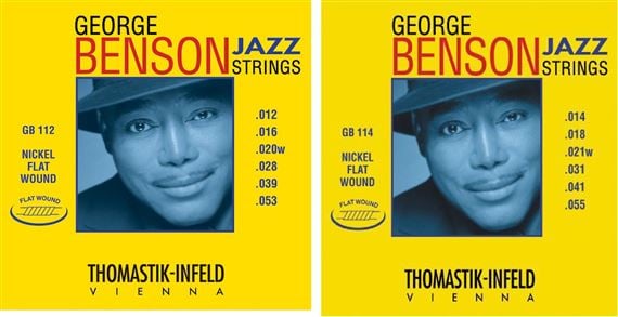 Thomastik-Infeld George Benson Flat Wound Jazz Guitar Strings