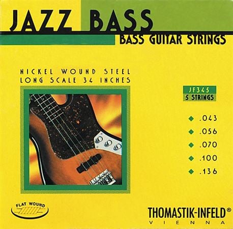Thomastik-Infeld JF345 Jazz Flat Wound 5-String Bass Strings