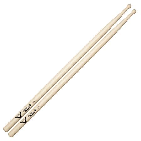 Vater VSM7AW Sugar Maple 7A Drum Sticks Wood Tip Pair