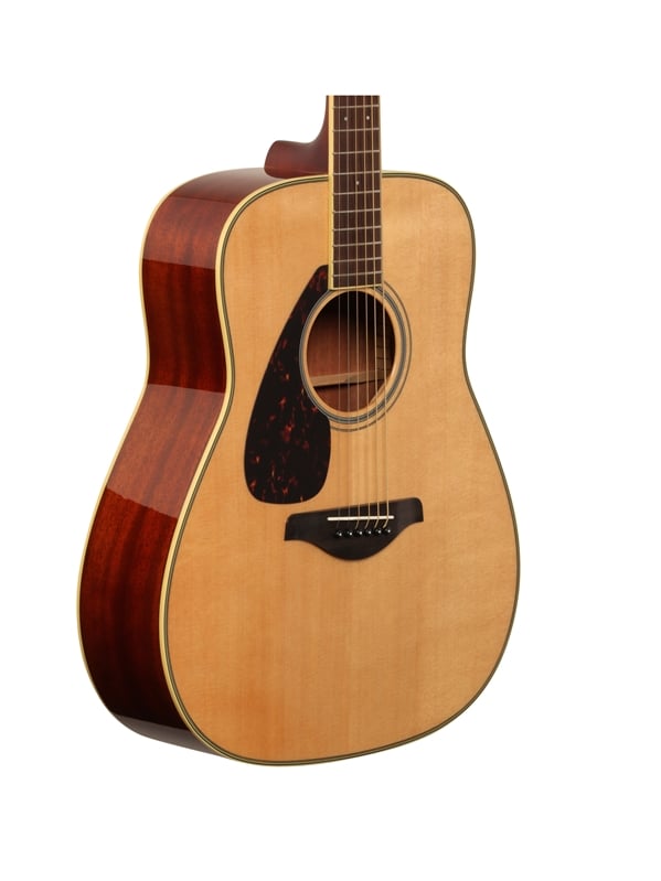 Yamaha FG820L Folk Acoustic Guitar with Solid Spruce Top LeftHanded