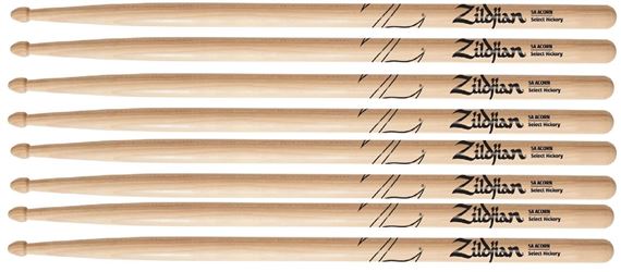 Zildjian 5A Acorn Wood Tip Drumsticks