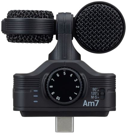 Zoom Am7 Mid Side Stereo Condenser Microphone USB