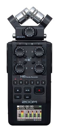 Zoom H6 6 Track Portable Digital Recorder