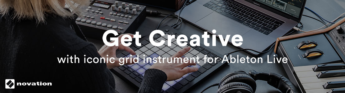 Get Creative with the iconic grid instrument for Ableton Live